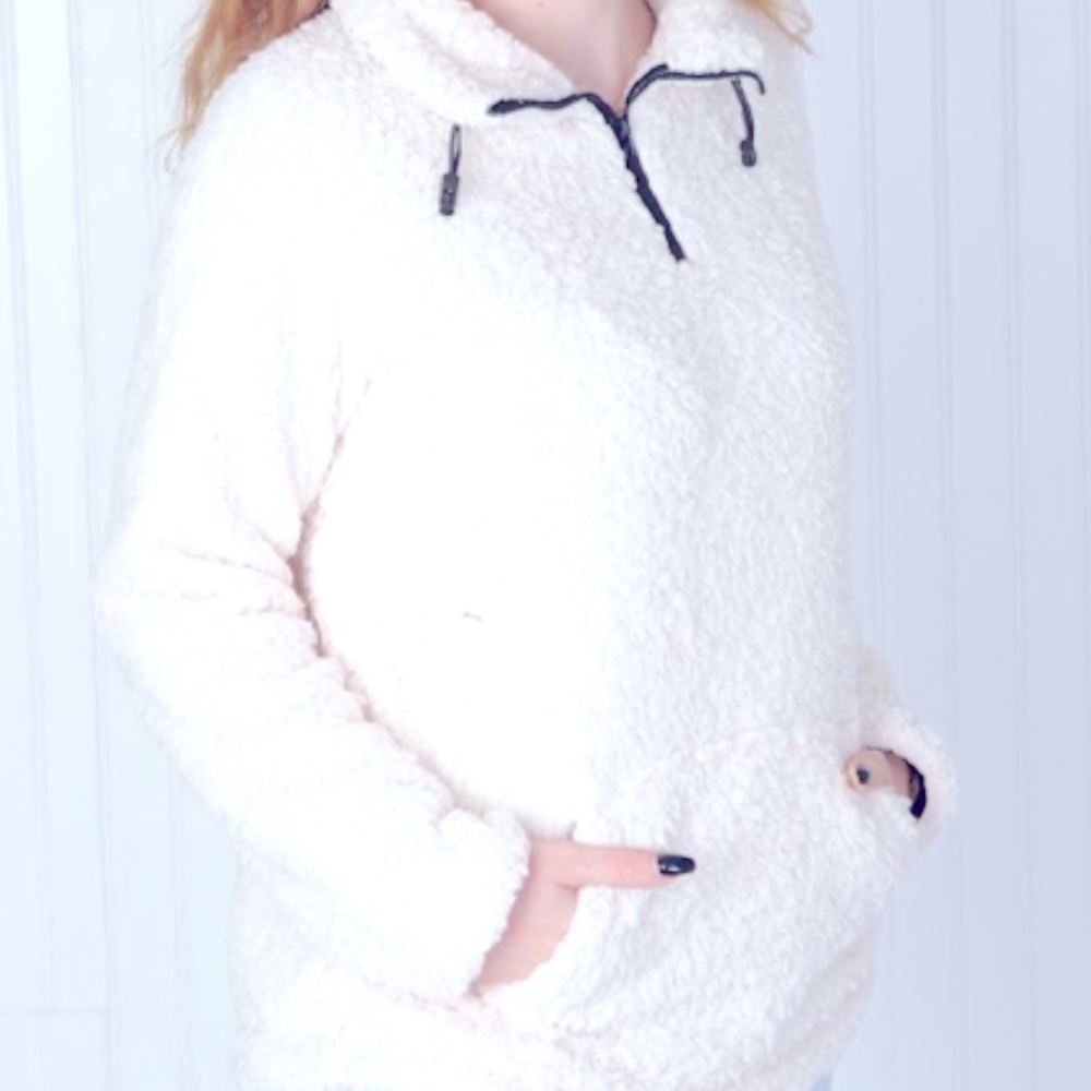 Sherpa pullover